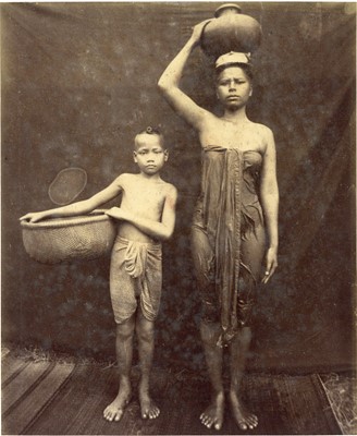Lot 102 - An Early Albumen Print, Indochina