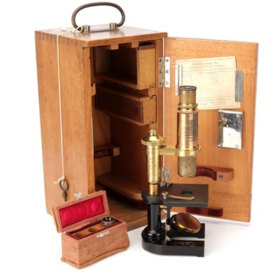 Lot 167 - An E. Leitz Microscope