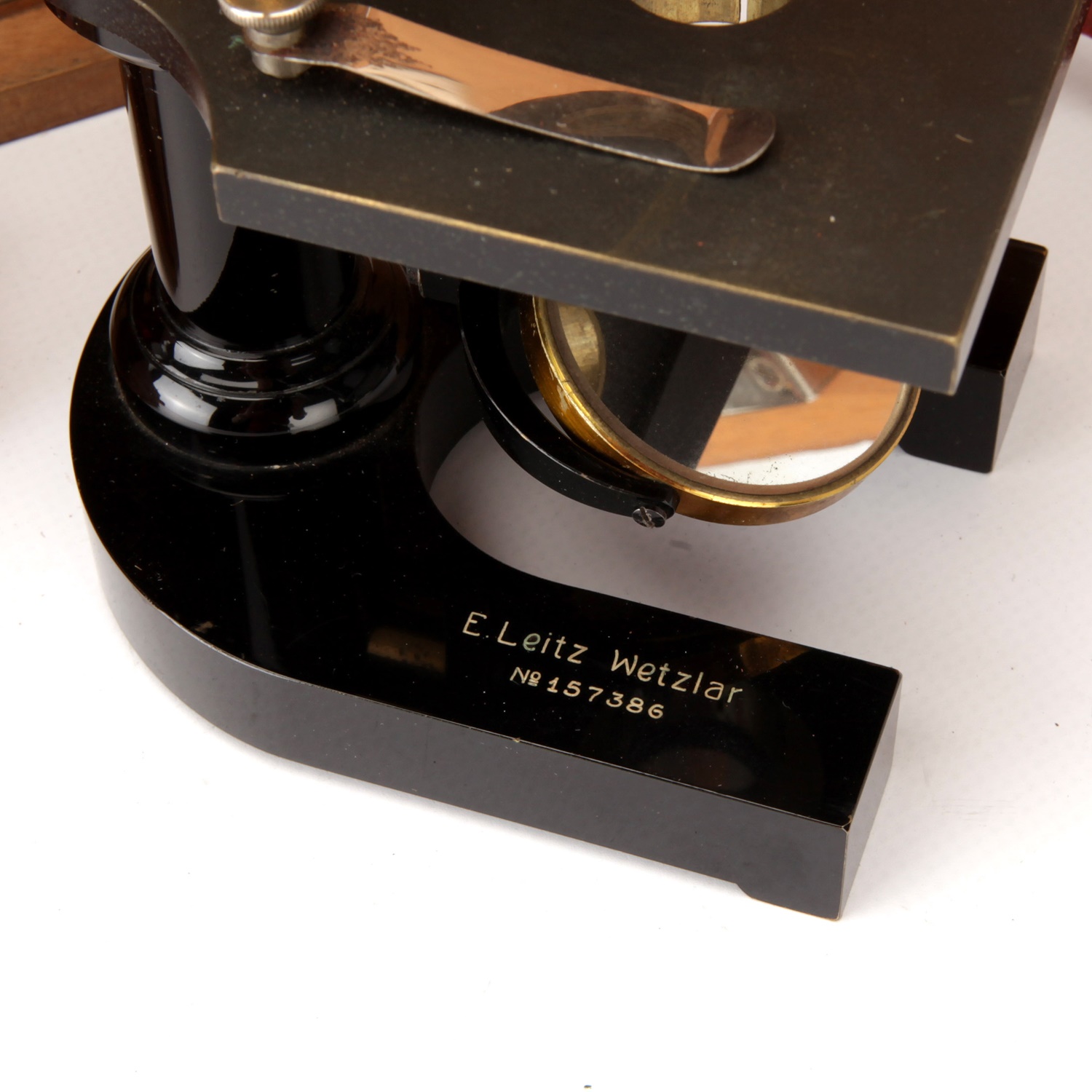 Lot 167 - An E. Leitz Microscope,