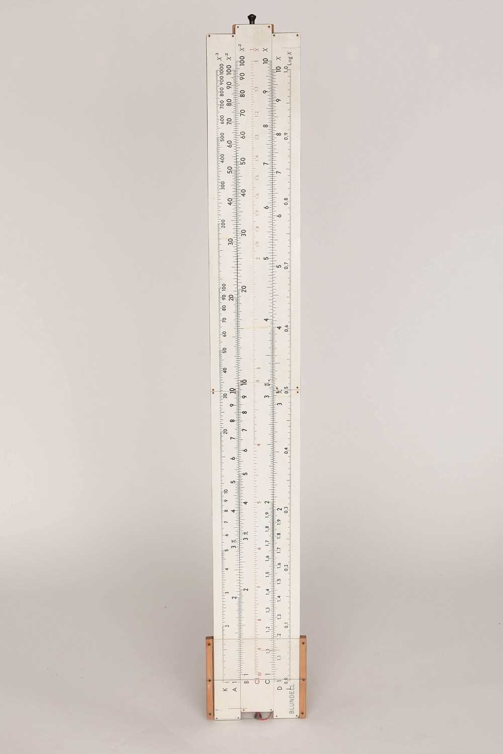 Lot 177 - A Large Classroom Demonstration Slide Rule