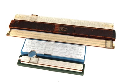 Lot 187 - Four Slide Rules