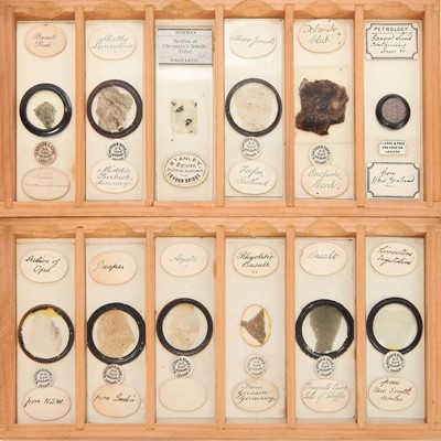 Lot 19 - A Microscope Slide Collection