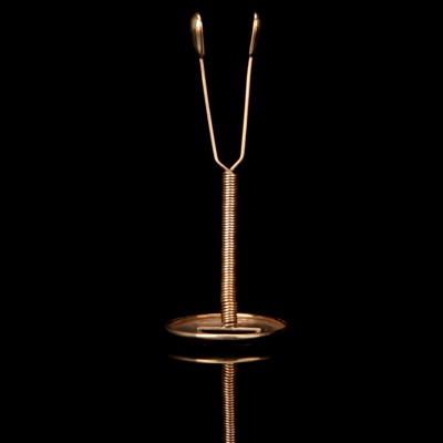 Lot 103 - An Early Gold-plated Contraceptive Coil
