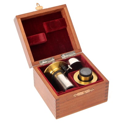 Lot 171 - A Microscope Goniometer Eyepiece & Substage Polariser