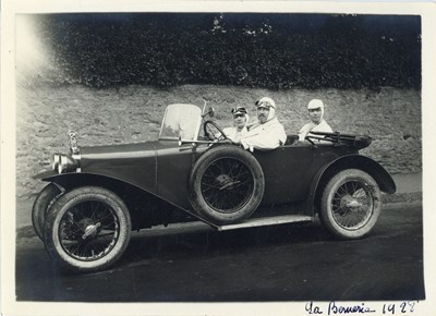 Lot 179 - A Vintage French Motoring Photograph