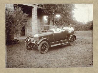 Lot 178 - A Photograph of a Motor Car