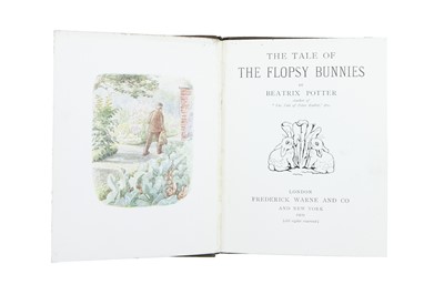 Lot 23 - Potter (Beatrix), The Tale of the Flopsy Bunnies, first edition, 1909