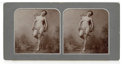 Lot 129 - J RECKNAGEL, A Collection of Stereoview Nudes