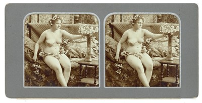 Lot 129 - J RECKNAGEL, A Collection of Stereoview Nudes