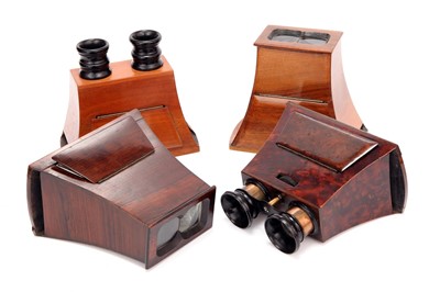 Lot 237 - A Collection of Four Brewster-Pattern Stereo Viewers