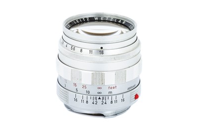 Lot 71 - A Leitz Summilux f/1.4 50mm Lens
