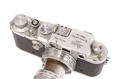 Lot 1018 - A Leica IIIc Rangefinder Camera