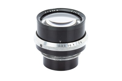 Lot 306 - A Dallmeyer Super Six f/1.9 83mm Lens