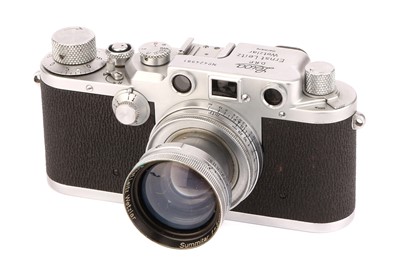 Lot 1022 - A Leica IIIc Rangefinder Camera