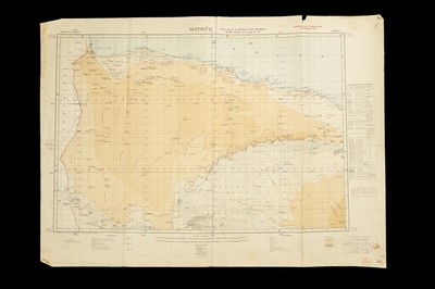 Lot 56 - A Collection of 6 WWII maps North Africa & Egypt