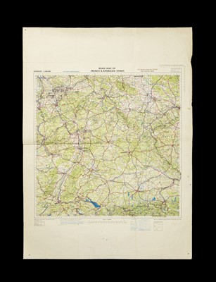 Lot 57 - A Collection of WWII and Later RAF Maps of Europe