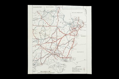 Lot 61 - Collection of WWII Home Guard Maps