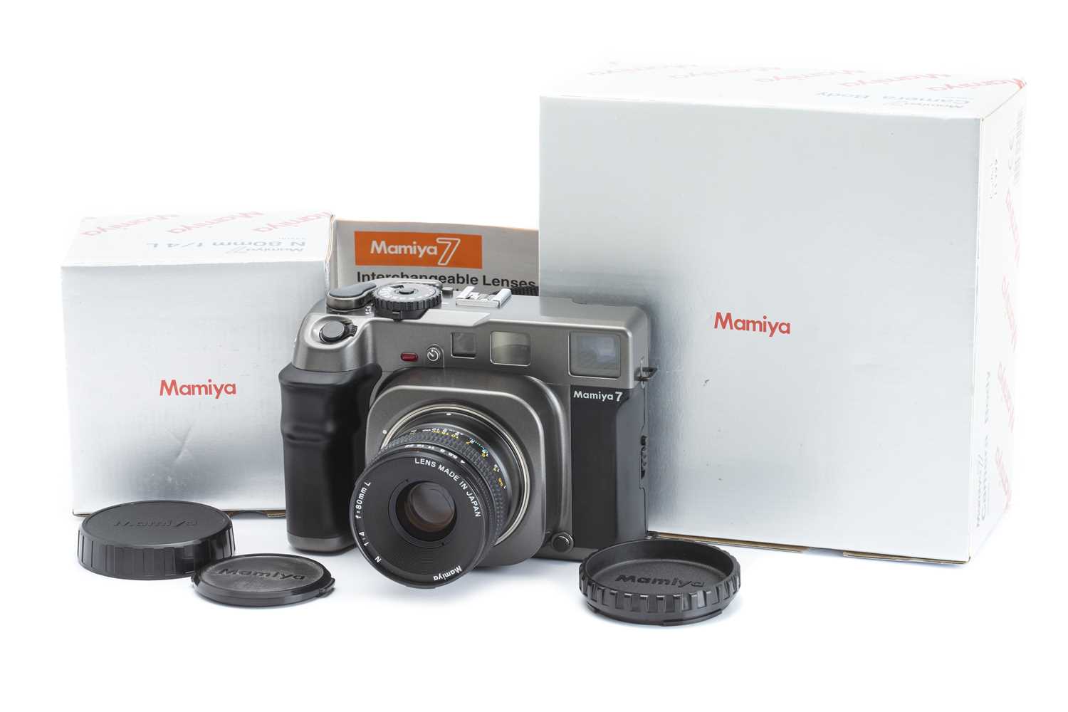 Lot 253 - A Mamiya 7 Rangefinder Camera