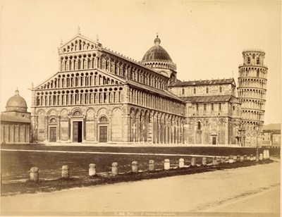 Lot 96 - CARLO NAYA (1816-1882) Four Photographs of Pisa