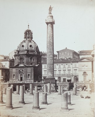 Lot 100 - Two Fine Large 19th Century Photographs of Rome