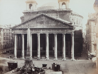 Lot 101 - Three Fine Large 19th Century Photographs of Rome