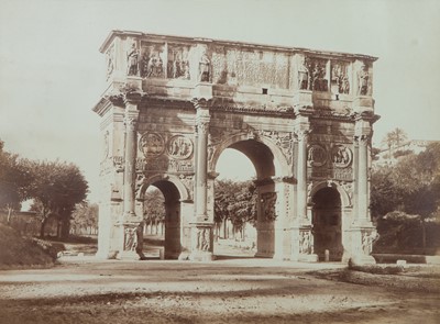 Lot 101 - Three Fine Large 19th Century Photographs of Rome