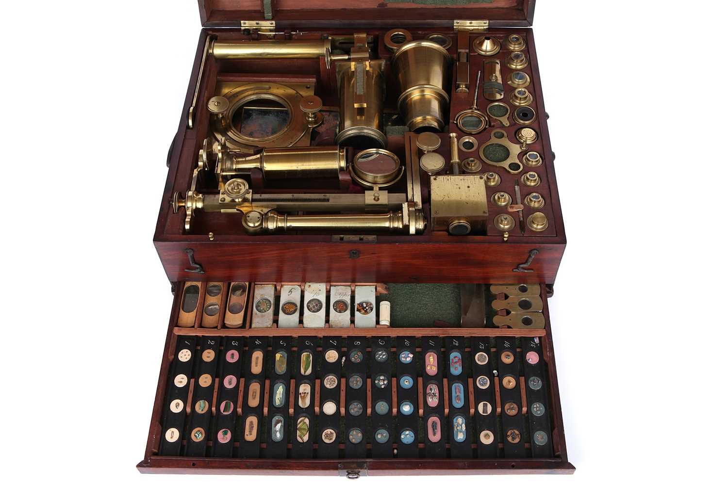 Improved Microscope Lot 3 - An Exceptionally Fine Jones Improved & Solar