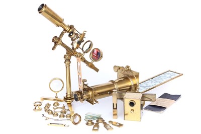 Lot 3 - An Exceptionally Fine Jones Improved & Solar Microscope Compendium