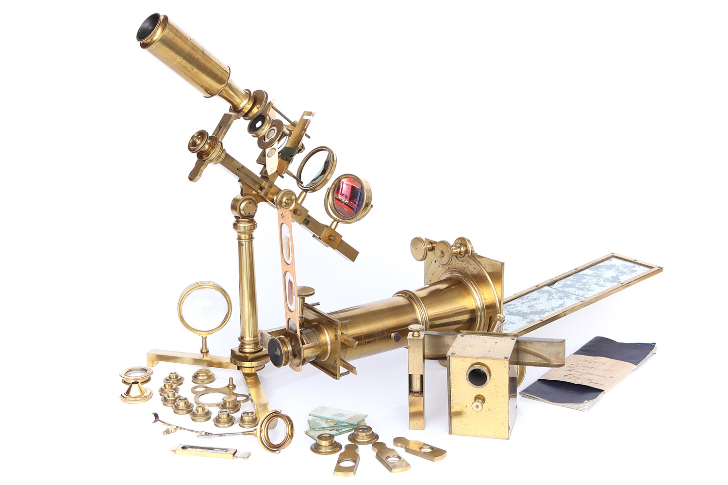 Improved Microscope Lot 3 - An Exceptionally Fine Jones Improved & Solar