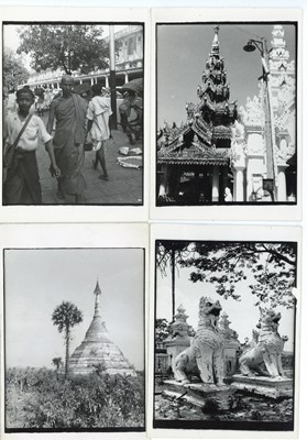 Lot 146 - PAUL POPPER ARCHIVE, 132 Vintage Photographs of Burma (Myanmar)