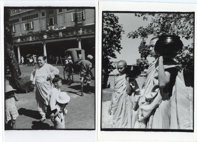 Lot 146 - PAUL POPPER ARCHIVE, 132 Vintage Photographs of Burma (Myanmar)