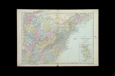 Lot 69 - Bacon, George Washington, 123 Numbered maps c.1880