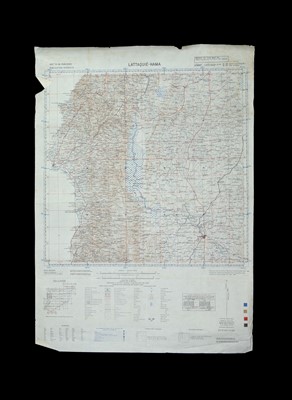 Lot 66 - A Collection of WWII Military Maps of  Syria