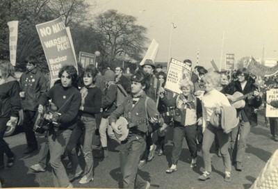Lot 170 - A Photograph Album of CND and Anti-Vietnam War Protests