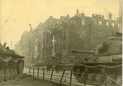 Lot 168 - A Collection of Russian WWII Press Photographs of the Red Army entering Berlin