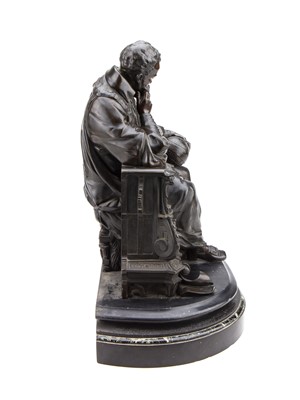 Lot 71 - A Highly Detailed Victorian Bronze Figure of Mercator