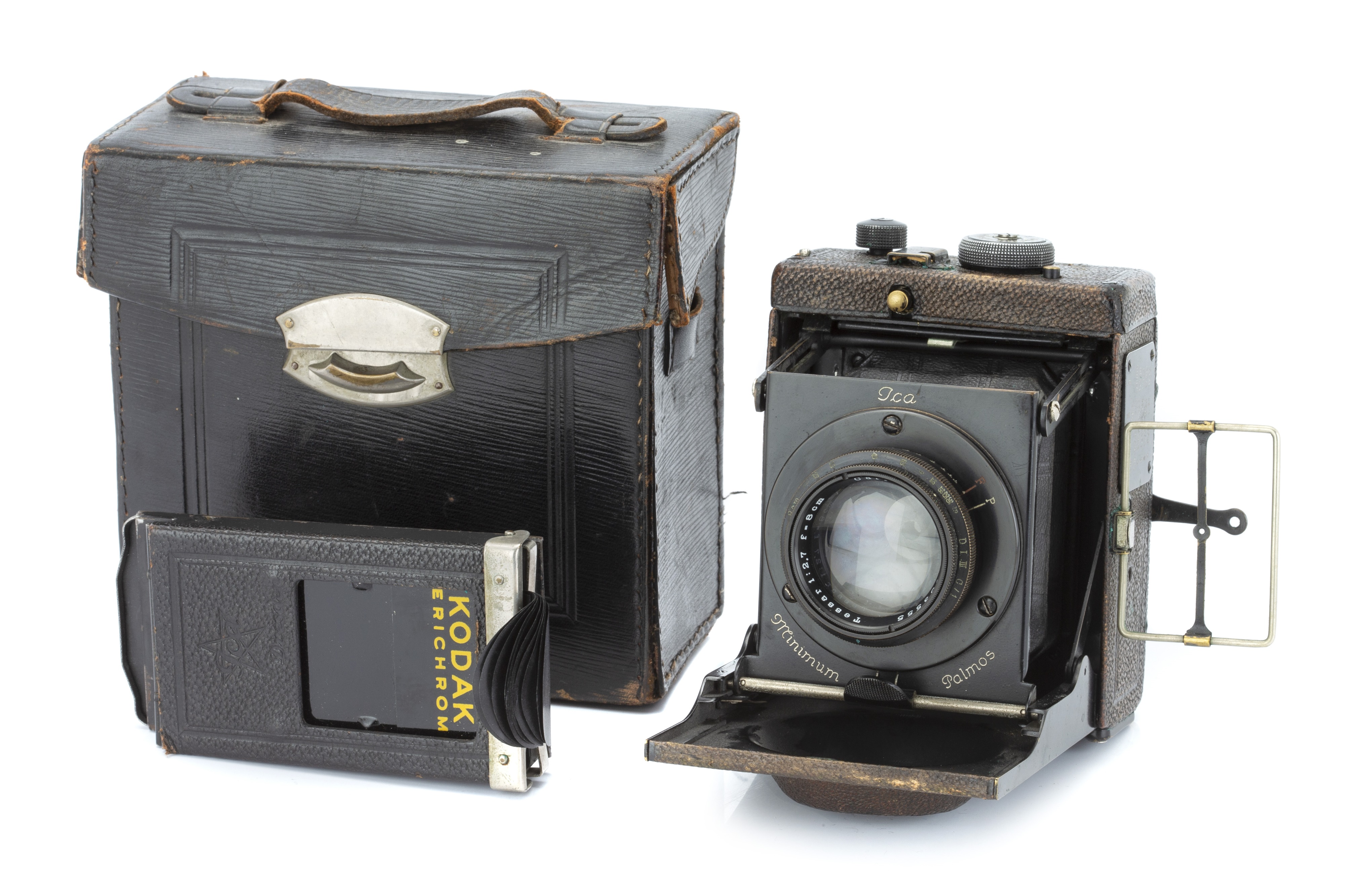Struts Camera Lot 279 - An ICA Minimum Palmos Folding Strut Camera,