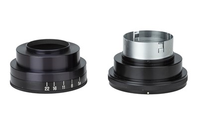 Lot 176 - A Nikon Micro-Nikkor f/3.5 50mm Lens Hood & Aperture Control Collar