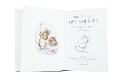 Lot 12 - Potter (Beatrix) The Tale of Two Bad Mice, first edition