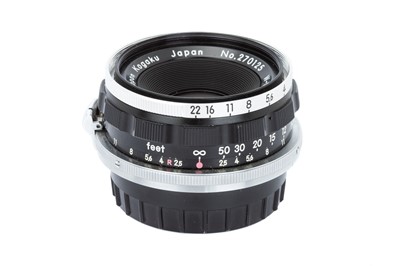 Lot 163 - A Nikon W-Nikkor f/2.5 35mm Lens