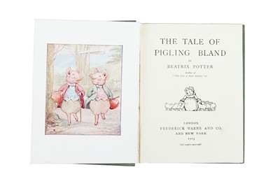 Lot 13 - Potter (Beatrix), The Tale of Pigling Bland, first edition