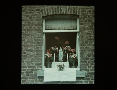 Lot 117 - A Whole Plate Autochrome and Eight Smaller