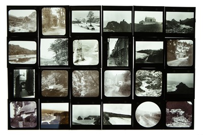 Lot 201 - A Mixed Selection of Topographical Magic Lantern Slides