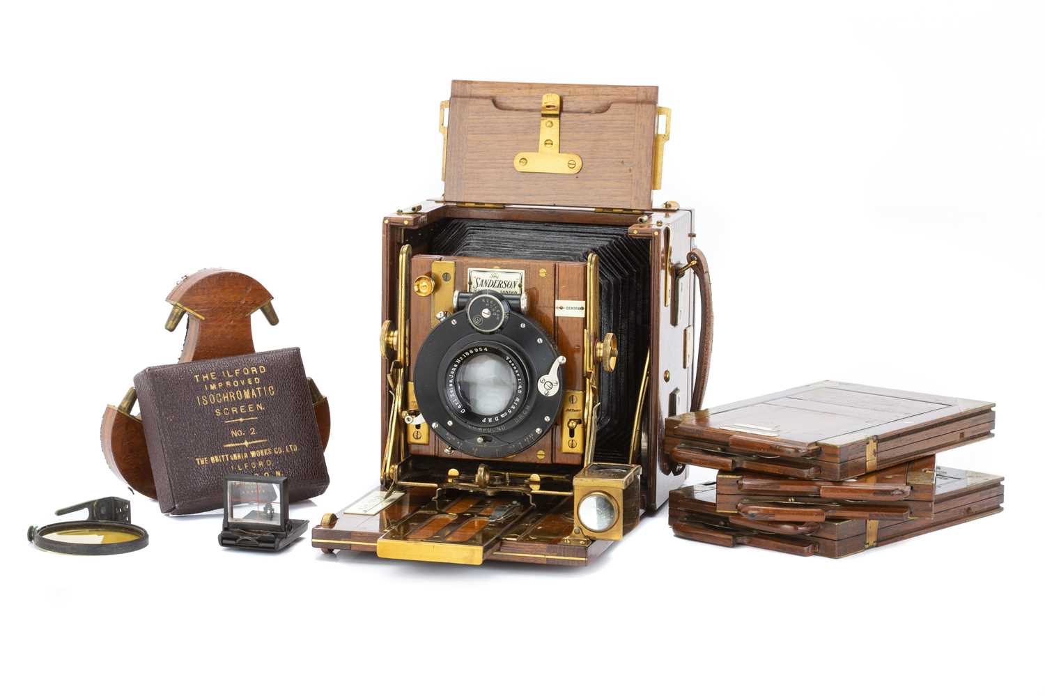 Lot 329 - A Sanderson Tropical Hand & Stand Camera