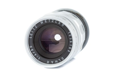 Lot 38 - A Leitz Elmar '3 Element' f/4 90mm Lens