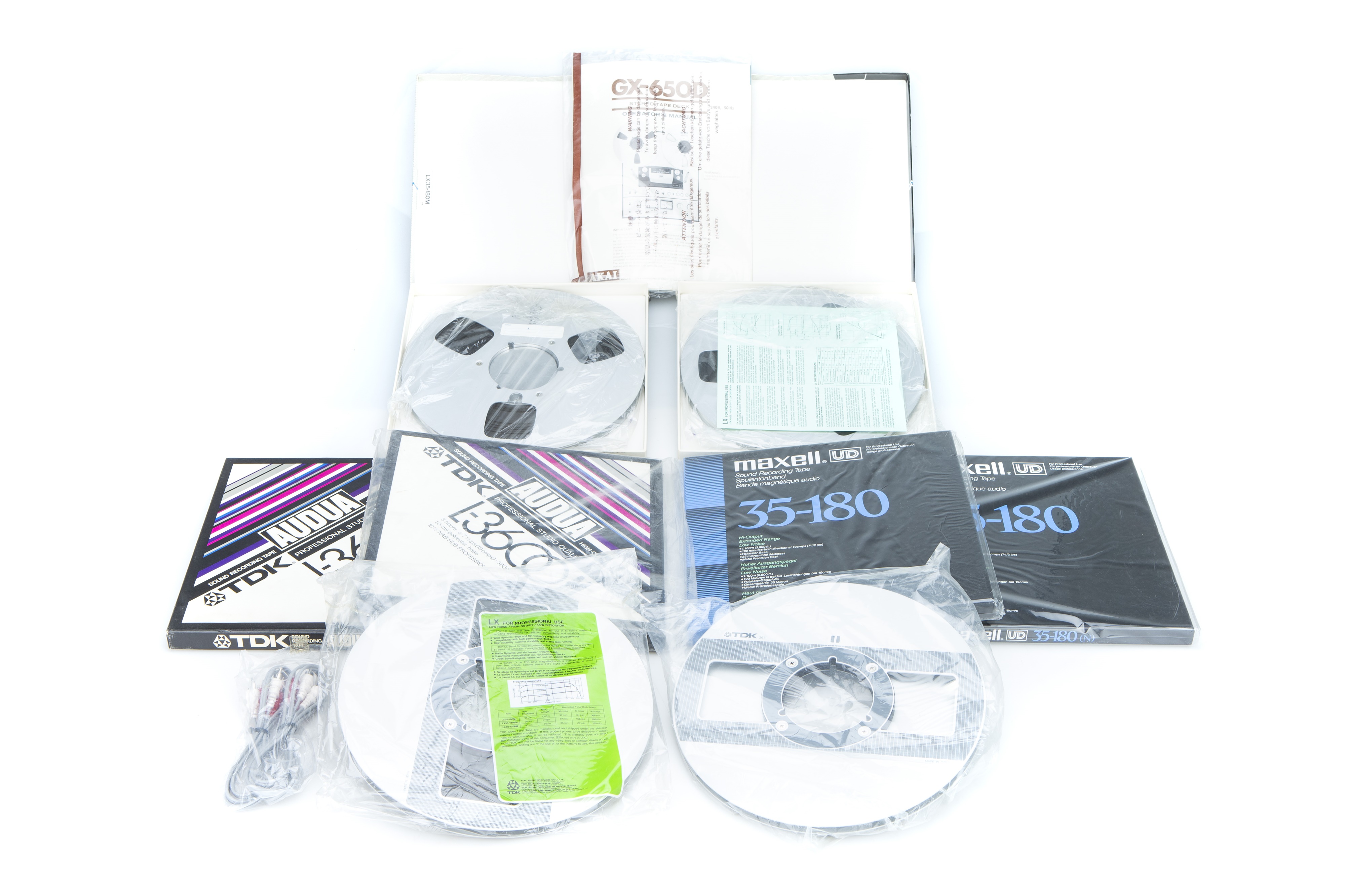 Lot 38 Akai Gx 650d Reel To Reel 4 Track Stereo Tape
