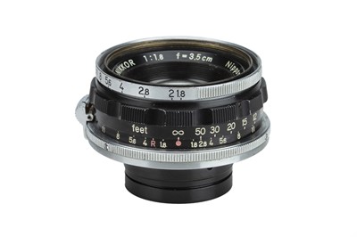 Lot 159 - A Nikon W-Nikkor f/1.8 35mm Lens