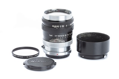 Lot 173 - A Nikon Nikkor-P.C f/2.5 105mm Lens