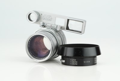 Lot 11 - A Leitz Summicron f/2 50mm Lens