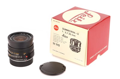 Lot 1086 - A Leitz Summicron-R f/2 35mm Lens